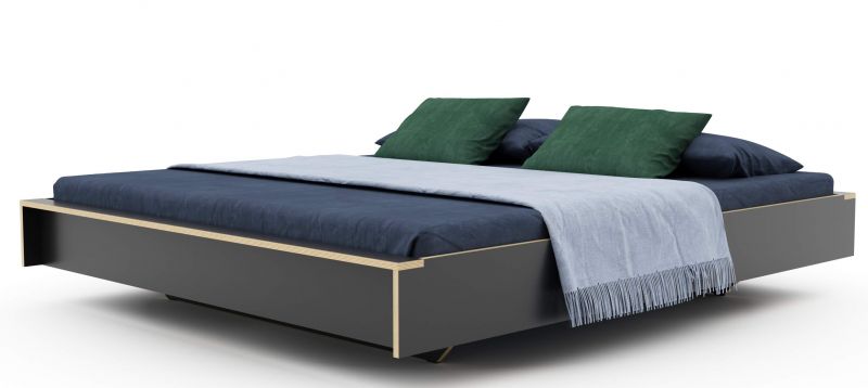 Flai Doppelbett Anthrazit Müller Möbelwerkstätten